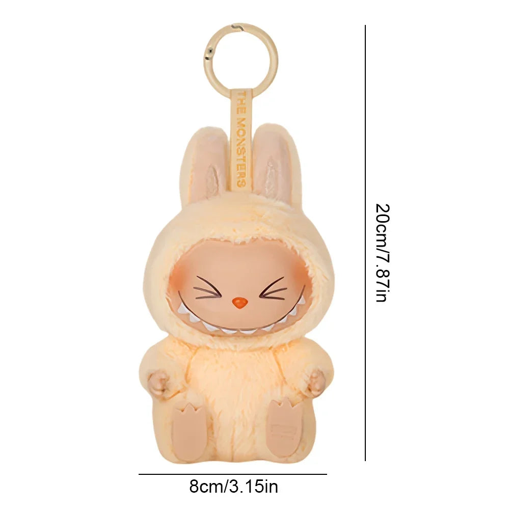 Labubu Have A Seat Series Anime Figure PVC Keychain Doll – Kawaii Monster Pendant Toy Gift