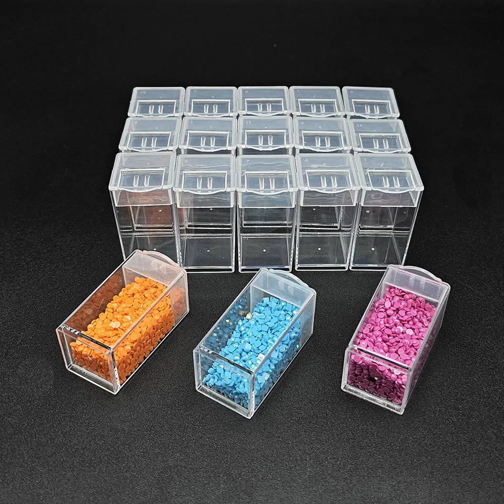 5D DIY Diamond Painting Storage Box – Drill & Embroidery Accessories Organizer Case