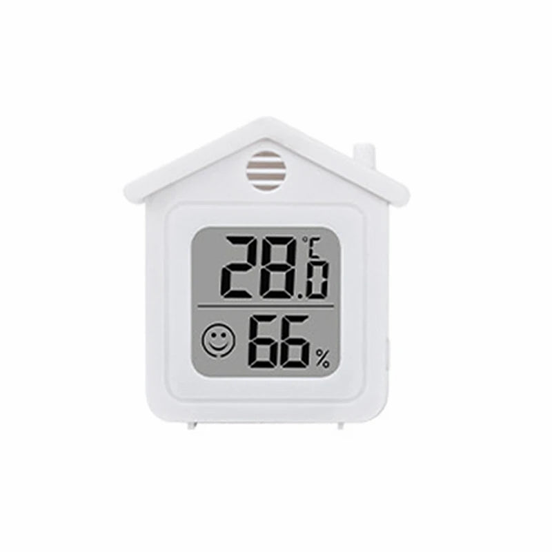 LCD Digital Thermometer Hygrometer - Indoor Temperature & Humidity Monitor Sensor Gauge for Home