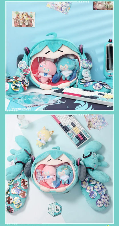 Y2K Japanese Cartoon Plush Backpack – Kawaii Harajuku Anime Ita Bag, Student Schoolbag & Women’s Shoulder Cosplay Knapsack