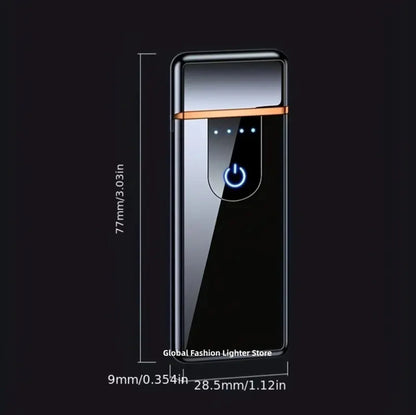 2024 Noctilucent Dragon Touch Sensing USB Lighter - Arc Rechargeable Electric Lighter, Windproof & Touch Sensitive
