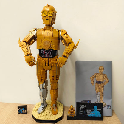 1138PCS UCS Star Battle C-3PO Robot Building Block – Union Assemble Puzzle Model Toy, Birthday & Christmas Gift