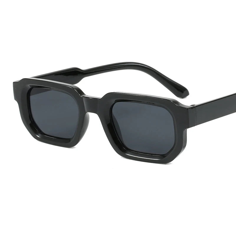 Vintage Rectangle Sunglasses for Men & Women – Retro UV400 Luxury Brand Design Eyewear