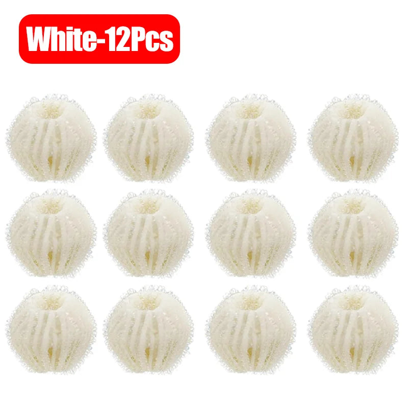 Reusable Pet Hair Filter Balls - Washing Machine Lint Remover Floating Balls for Dog & Cat Hair Catcher