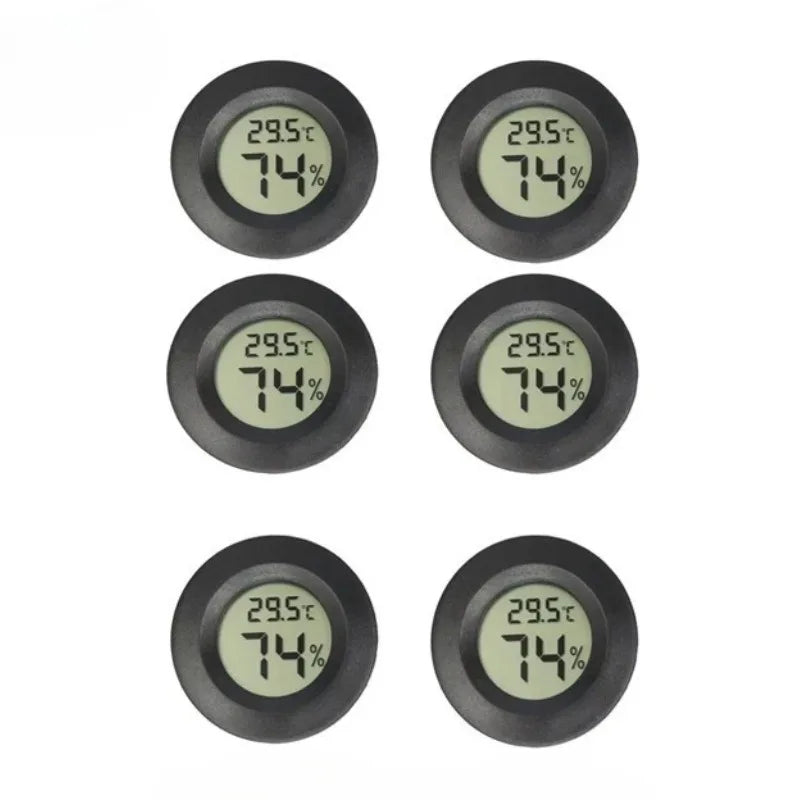 Mini Digital Hygrometer Thermometer - LCD Indoor Humidity & Temperature Monitor in °F/°C