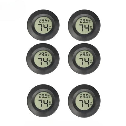 Mini Digital Hygrometer Thermometer - LCD Indoor Humidity & Temperature Monitor in °F/°C