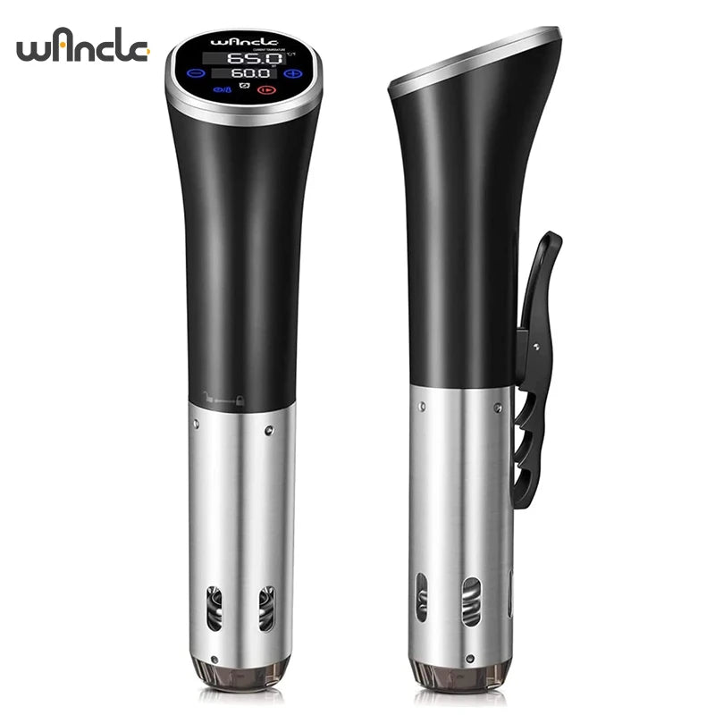 Wancle 1100W Sous Vide Cooker - LCD Touch Immersion Circulator, Accurate Cooking, IPX7 Waterproof with Digital Display