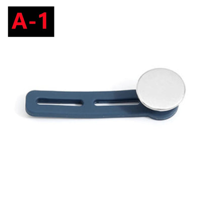 Adjustable Metal Button Extender for Jeans & Pants – Retractable Waistband Expander (1/5/10PCS Sewing Free)