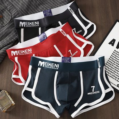 Men’s Cotton Boxer Underwear - Breathable Boxers, Sizes M–3XL, 1–3 Pack