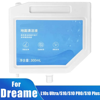 Cleaning Solution for Dreame L10s Ultra, S10, S10 Pro & S10 Plus Vacuum Cleaners, 300ML Floor Detergent Replacement Liquid