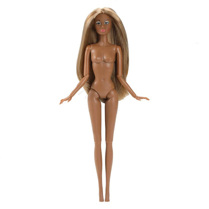 FR Supermodel 1/6 BABI Doll – Movable Joints, DIY Dress-Up Princess with Head & Body Accessories, White/Normal/Chocolate Skin