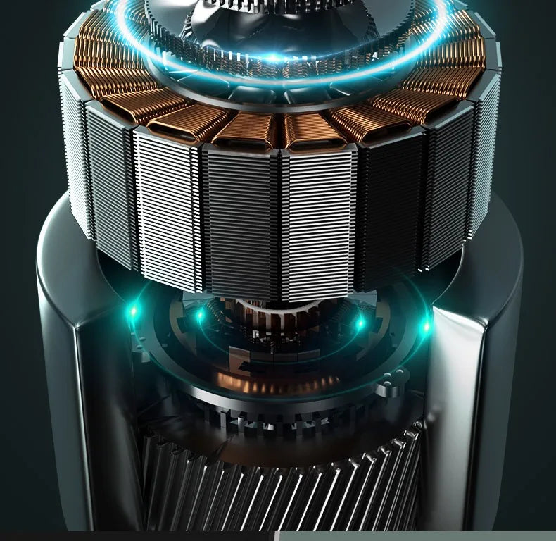 Men’s Electric Mini Shaver | Rechargeable Type-C LED Display Wet & Dry Razor for Home & Travel