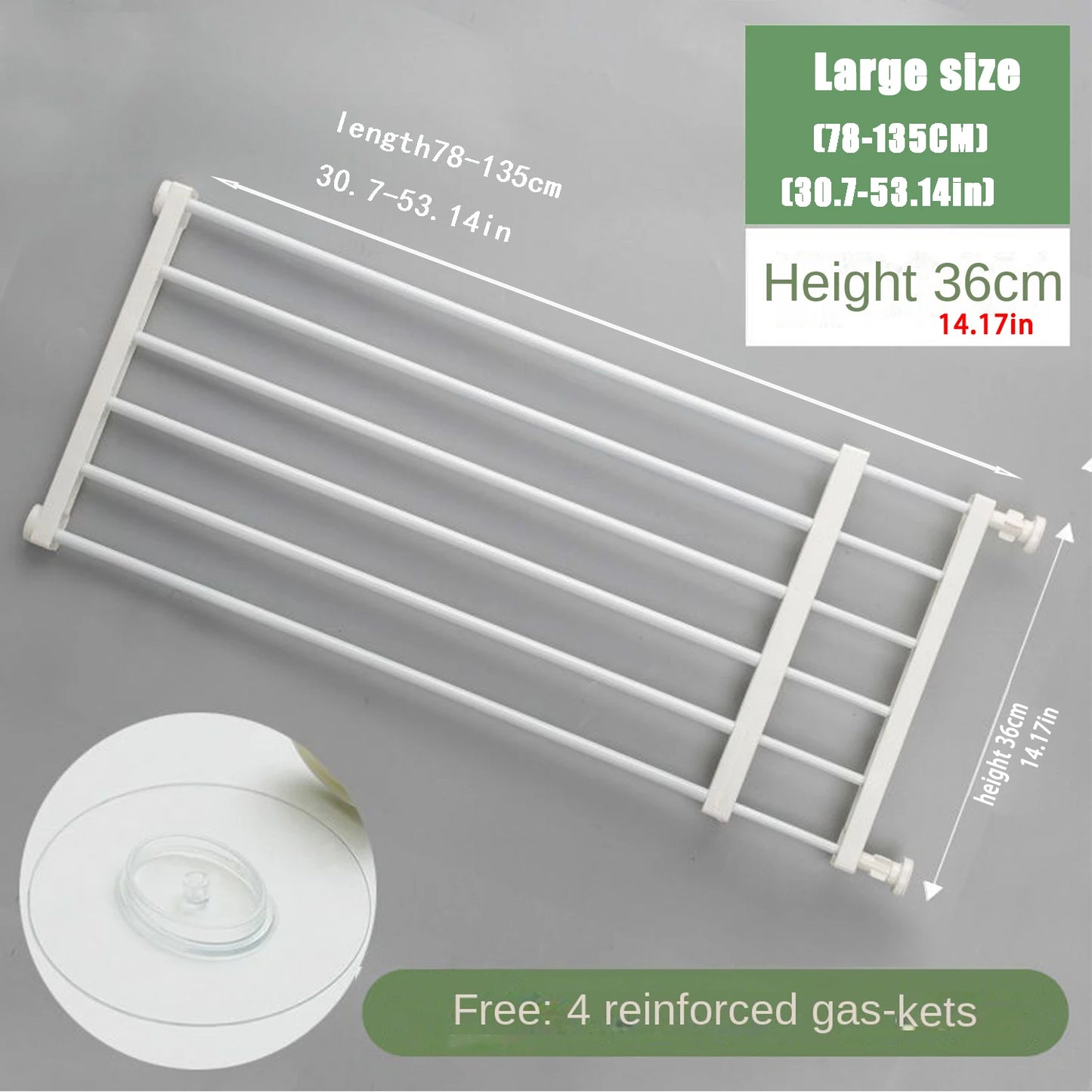 Pet Fence Barrier Gate — Indoor Safety Fence for Small & Medium Dogs, Prevents Pets from Entering Rooms