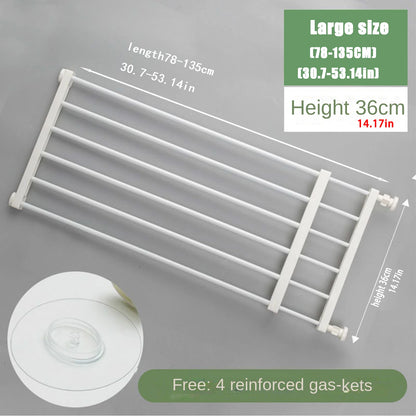 Pet Fence Barrier Gate — Indoor Safety Fence for Small & Medium Dogs, Prevents Pets from Entering Rooms