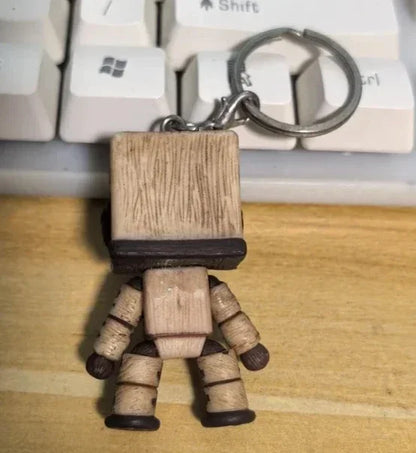 Little Big Planet Sackboy Keychain - Cute Kawaii Anime Game Figurine Toy and Collectible Gift