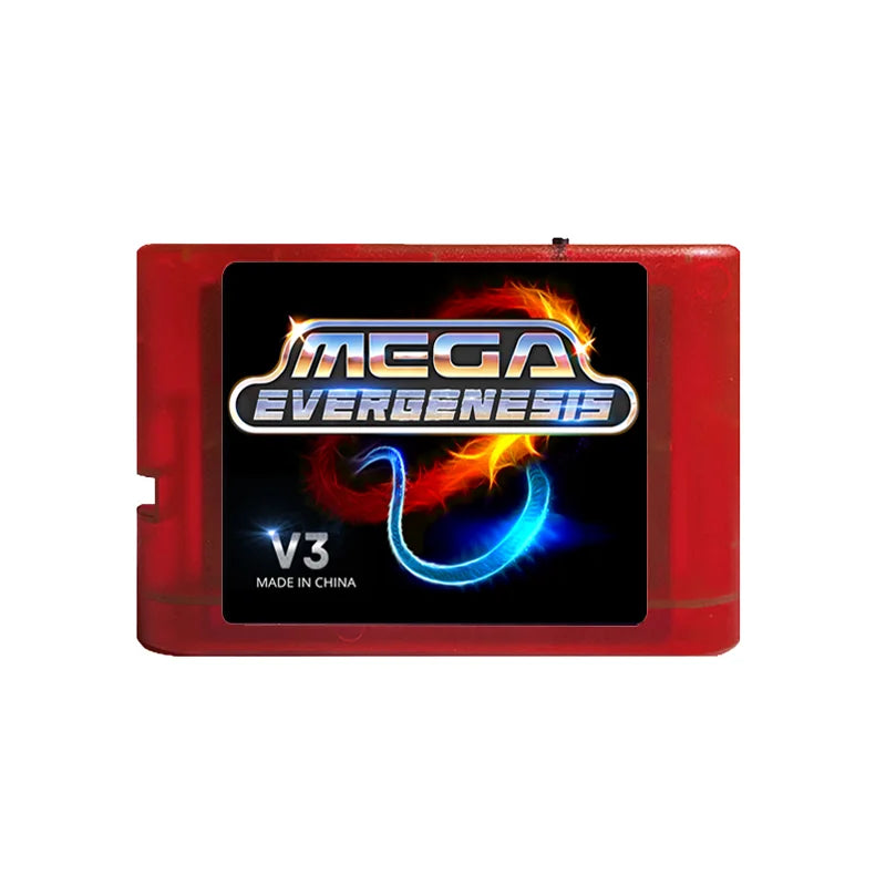 Mega Drive V3.0 Pro EDMD Remix Game Cartridge – 16-Bit Retro Game for SEGA MegaDrive/Genesis (US/JP/EU)