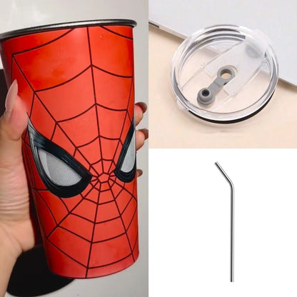 Spider-Man Temperature Changing Stainless Steel Cup - Cold-Sensitive Movie Collectible Gift