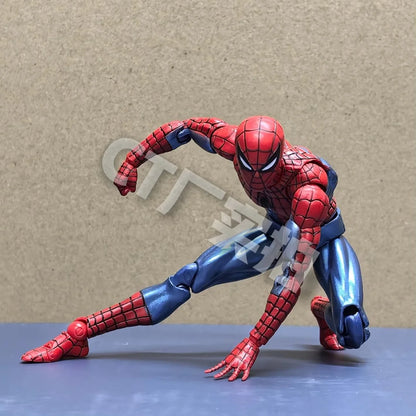CT Toys Spider-Man Mafex Figure – Amazing Spider-Man Comic Version Action Figurine, Collectible Toy & Kids Gift