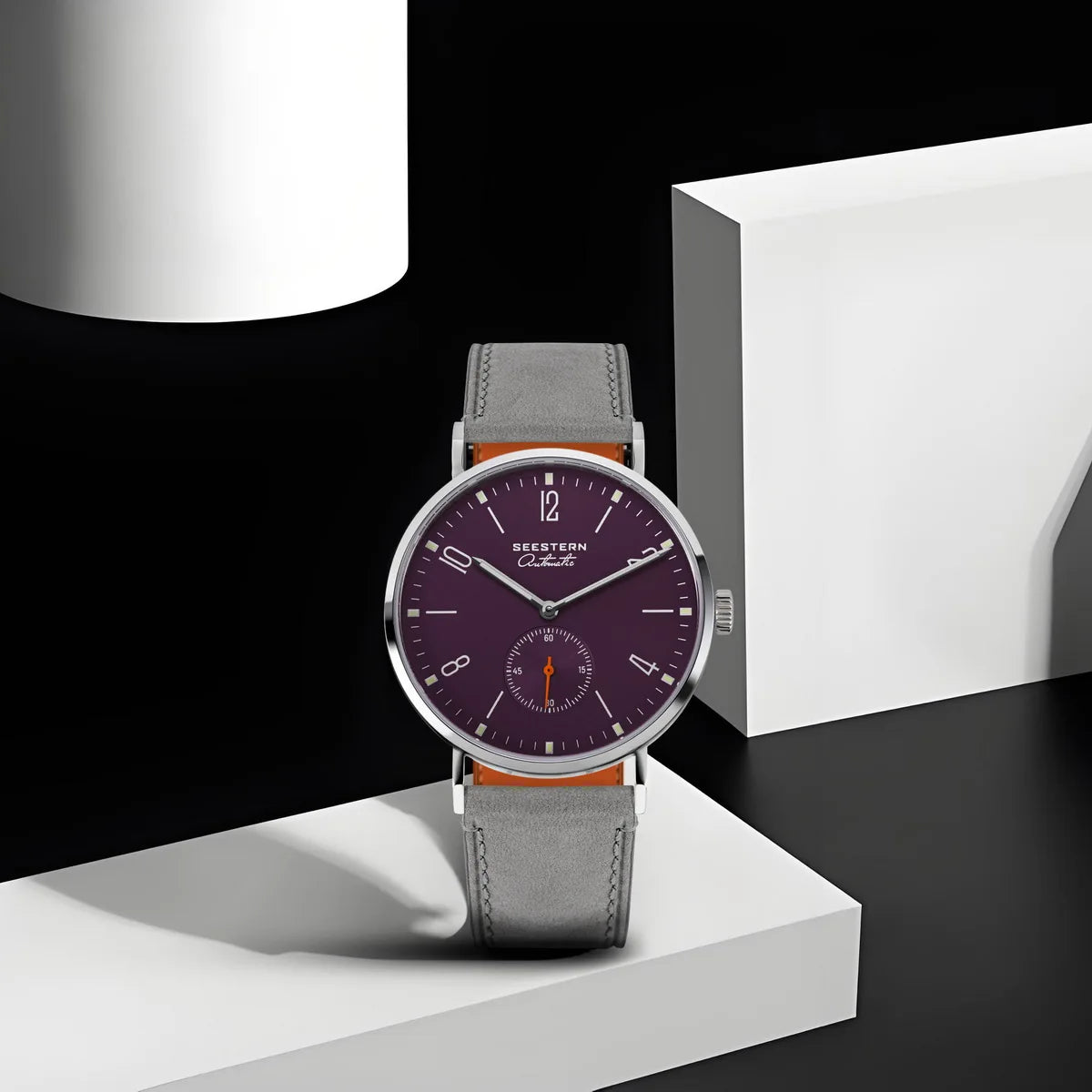SEESTERN 2024 Men’s Automatic Watch — Ultra-Thin Luxury Business Wristwatch with ST1701 Movement, Fashion Casual Timepiece