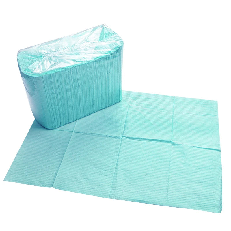 125PCS Disposable Tattoo & Nail Table Covers – Waterproof Cotton Plush Paper Pad for DIY Nail Art & Beauty Tools