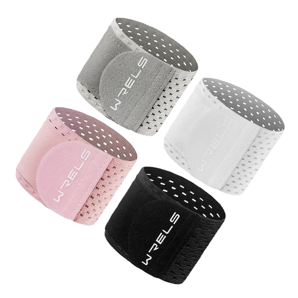 WRELS Adjustable Sports Wristband — Elastic Compression Wrist Wraps for Basketball, Weight Training, and Support