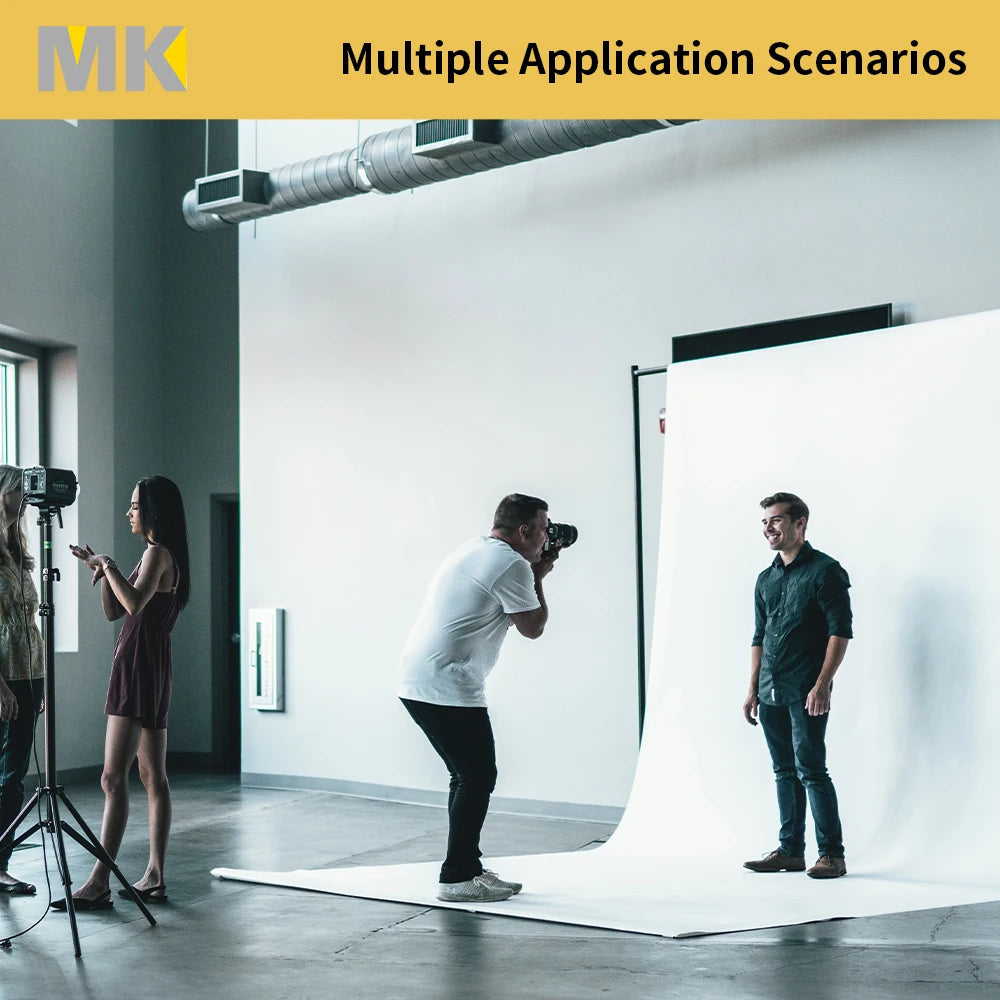 Selens 40x90cm PVC Photo Backdrop - Waterproof Matte Seamless Vinyl Background Board for Studio Product Photography