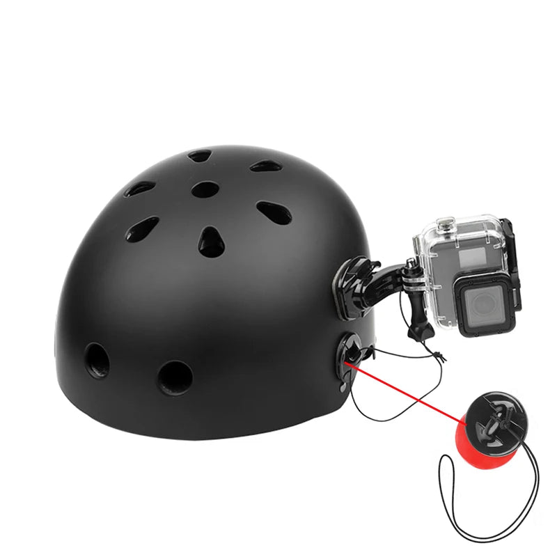 Universal Helmet Adhesive Mount Kit – Flat & Curved Sticky Mounts for GoPro 8–13, Insta360, DJI Osmo Action, AKASO & SJCAM