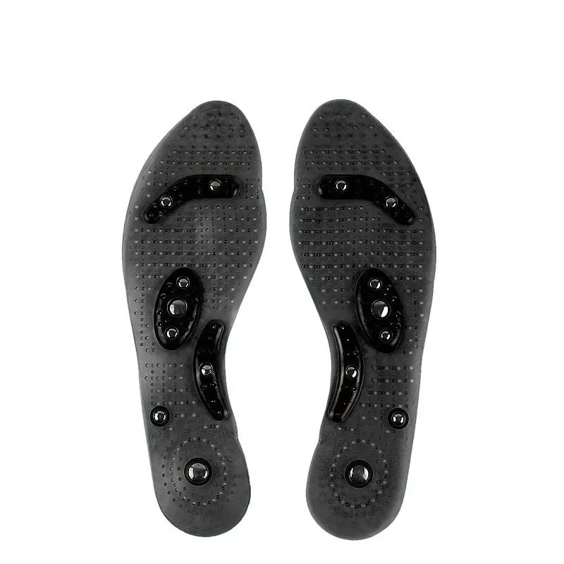 Magnetic Acupressure Foot Massage Insoles – Silicone Pain Relief & Therapy Inserts