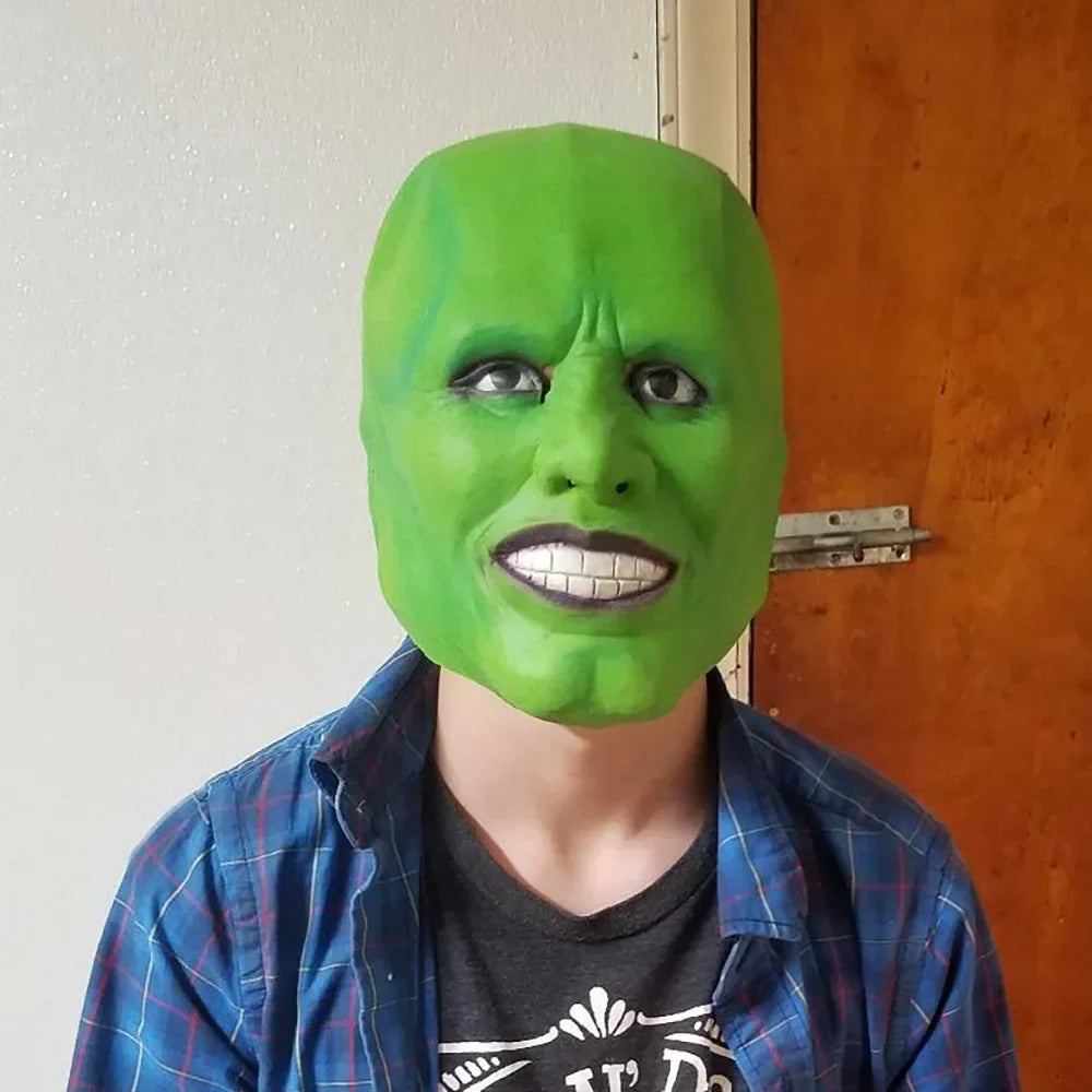 The Mask Jim Carrey Cosplay Costume — Unisex Adult Suit Set for Halloween, Carnival & Party Dress-Up