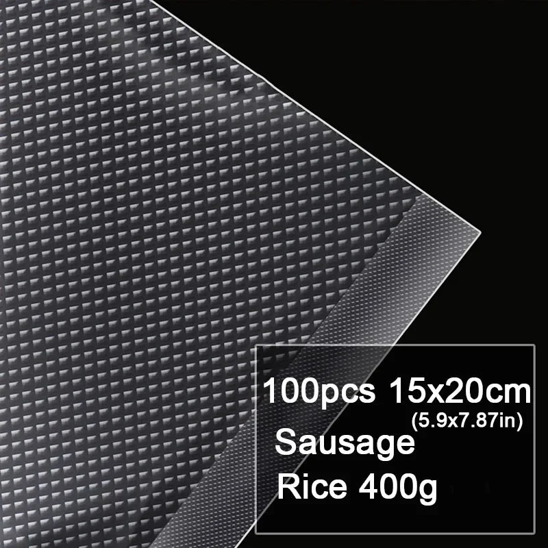 Kitchen Food Vacuum Sealer Bags - Fresh Food Storage & Long-Lasting Preservation