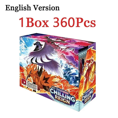 360PCS Pokémon Trading Card Game Booster Set – Prismatic Evolutions Scarlet & Violet English Battle Cards Collection Gift Pack