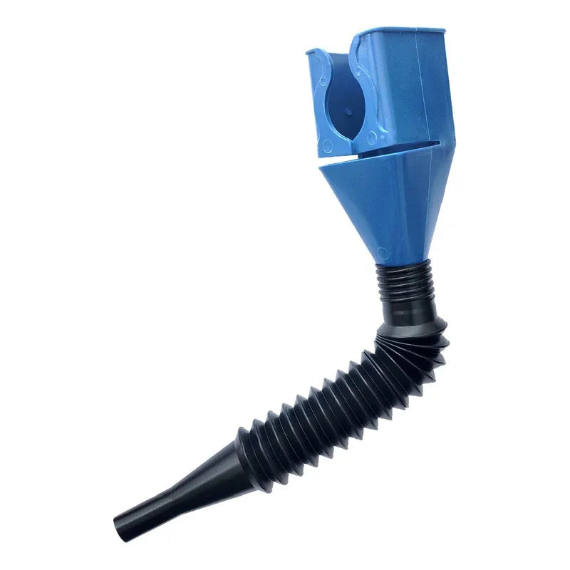 Foldable Flexible Oil Funnel Tool – Multi-Use Fuel & Gasoline Transfer Funnel for Cars & Motorcycles, Engine Refueling & Draining Plastic Filter Accessory