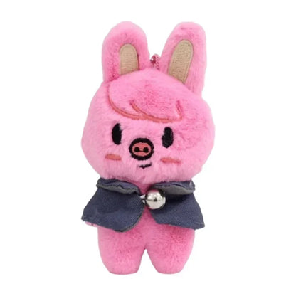 Kpop SKZOO Plush Keychain – Cute Dog Pendant Toy for Kids, Backpack Hanging, Birthday Gift