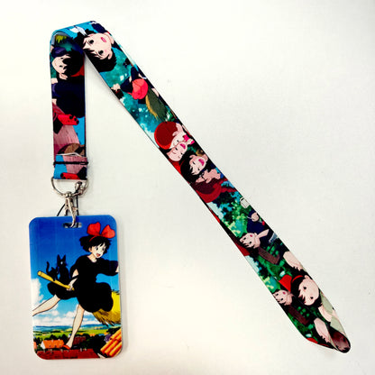 Anime Lanyard Keychain – Animated Mobile Phone & ID Card Holder, DIY Jewelry Accessory Wholesale