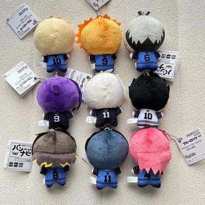10cm Mini Blue Lock Plush Keychain – Seishiro, Nagi, Isagi, Yoichi, Chigiri, Bachira & Meguru Stuffed Doll Toy Gift