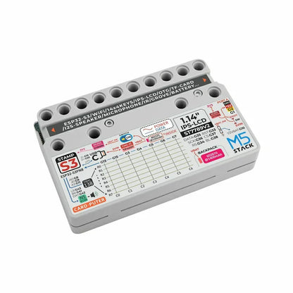 FMchip Cardputer M5StampS3 ESP32-S3 Development Board - Portable Computer with 1.14 Inch Screen and 56-Key Keyboard