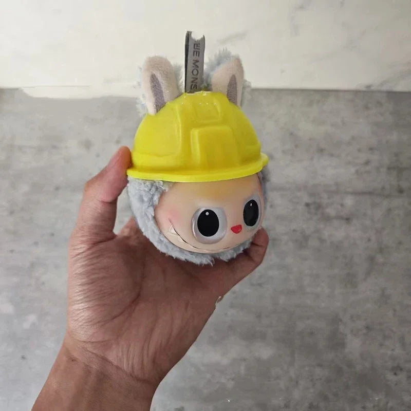 Labubu Doll Clothing – 15-17CM V1-V3 BJD Hard Hat & Work Outfit Accessories, Fashion Replacement Suit
