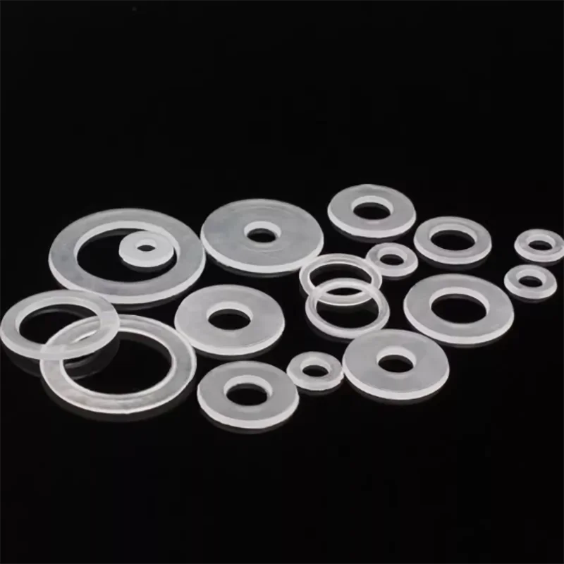 M2–M19 Plastic Nylon Flat Washers – Durable Assorted Sizes for Screws, Bolts & DIY Projects