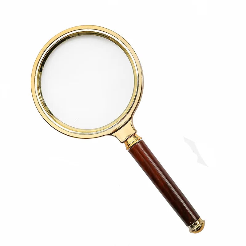Handheld High-Definition Magnifying Glass – Portable Reading Loupe for Kids, Seniors & Everyday Detail Viewing