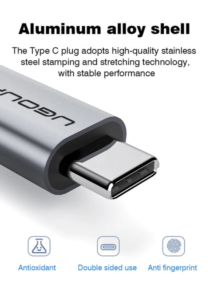USB-C Hub Docking Station – Type C to RJ45 1000Mbps Ethernet Adapter, USB 3.0 Hub, 100W Charging Dock