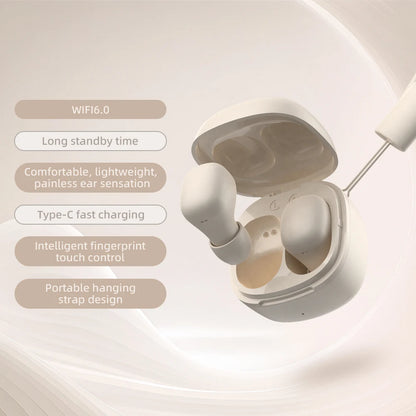 MINISO Bluetooth 6.0 Earbuds - Ergonomic HiFi Stereo Gaming Earphones with Microphone