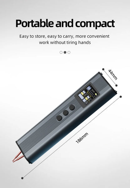 FS01 11-Gear Adjustable Handheld Spot Welder – Battery Welding Tool for 0.3mm Nickel Belt & 18650 Lithium Cells