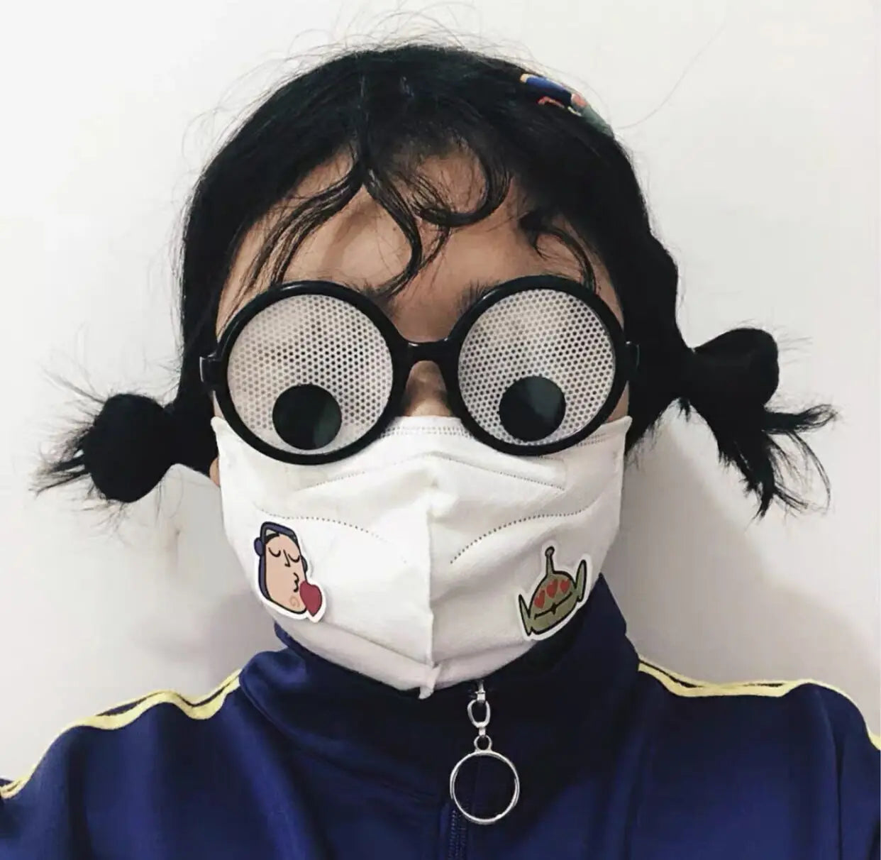 Funny Rolling Eyeball Glasses - Halloween, Christmas & Masquerade Costume Party Accessory