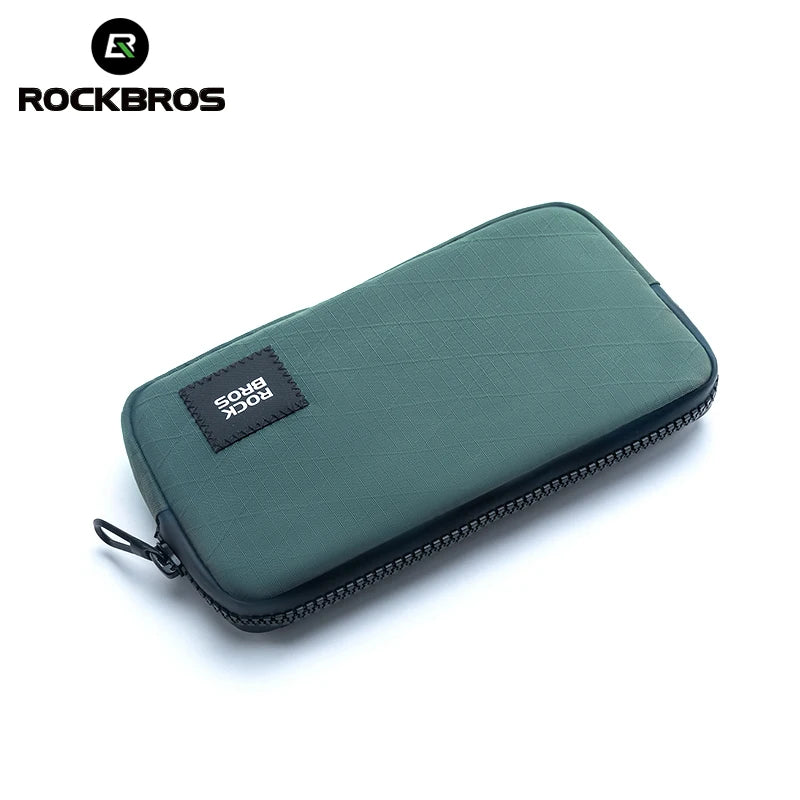 ROCKBROS Cycling Phone Bag — Lightweight Portable Handbag for Daily Use, Coins, Wallet & Commute Storage