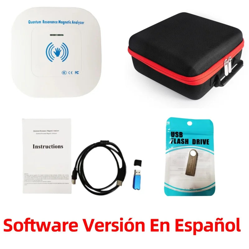 Portable Quantum Resonance Magnetic Analyzer – Handheld Health Detection Instrument
