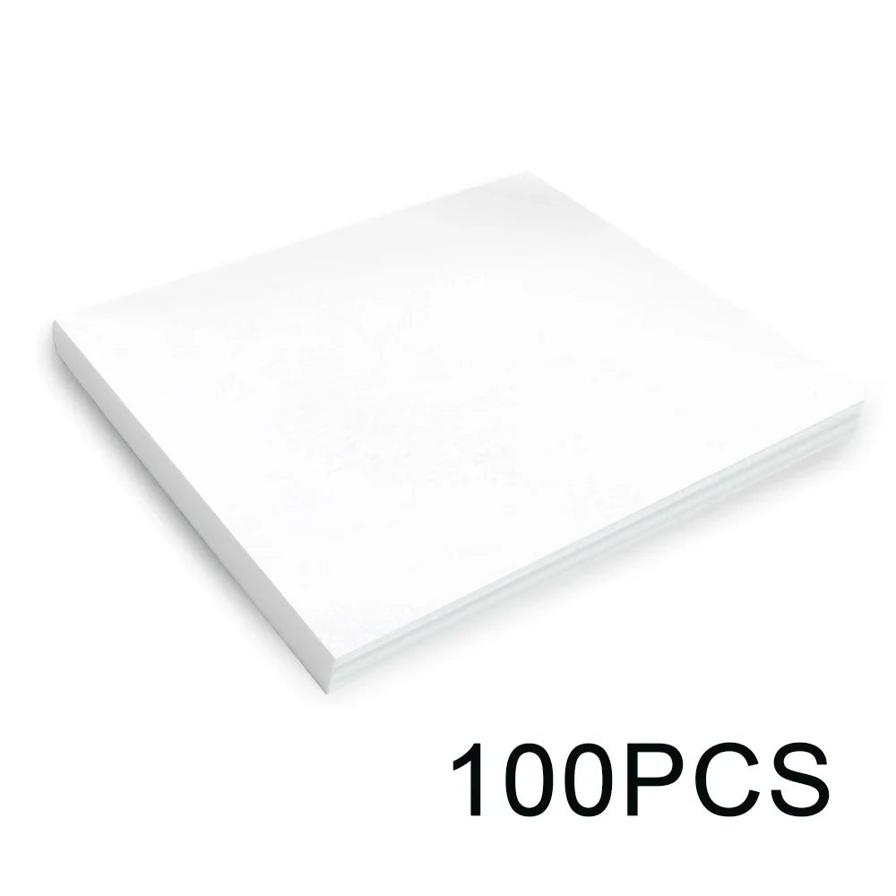 Nail Art Vacuum Dust Collector Filters - 100Pcs Non-Woven Cotton Paper for Manicure Vacuum Cleaners
