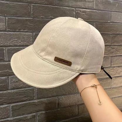 Women's Foldable Sunhat - Stylish Summer Outdoor Fisherman Hat for Sunscreen and UV Protection, Adjustable Cotton Wide Brim Bucket Cap