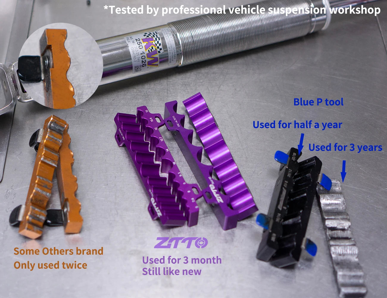 ZTTO Universal Bicycle Table Vise Clamp – Multi-Function Bike Tool for Hub, MTB Fork & Pedal
