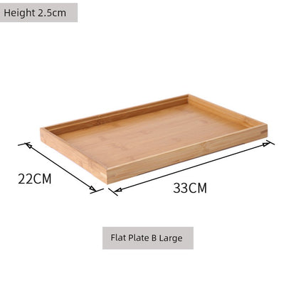 Rectangular Bamboo Tray – Household, Restaurant & Hotel Satchel Serving Tray