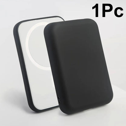 MagSafe Power Bank Protective Case - TPU Anti-Drop Cover with Secure Locking & Textured Finish